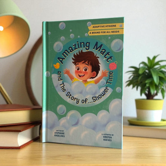 Amazing Matt and The Story of Shower Time (hardcover)