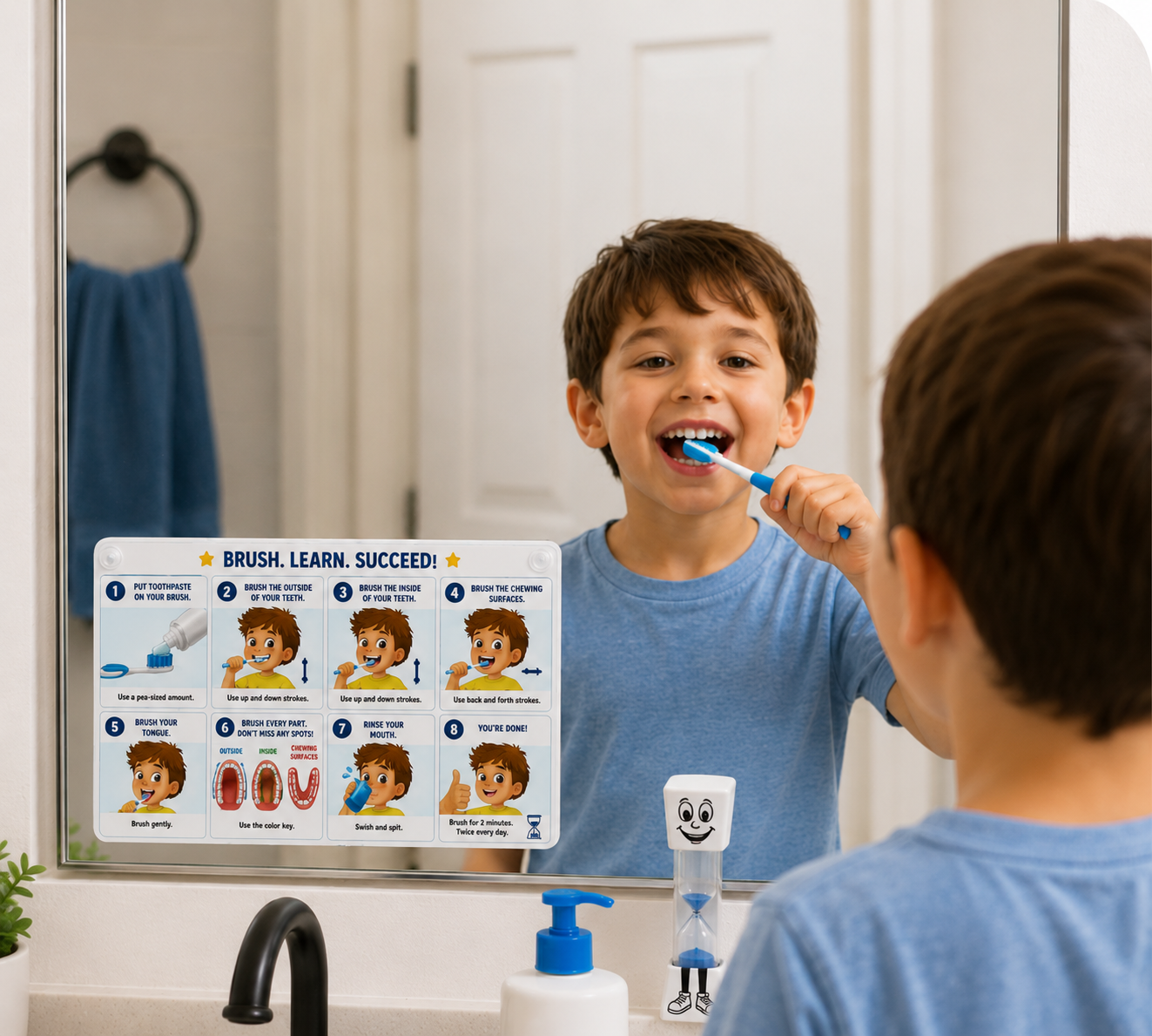 Toothbrush Time 2-Minute Routine Timer