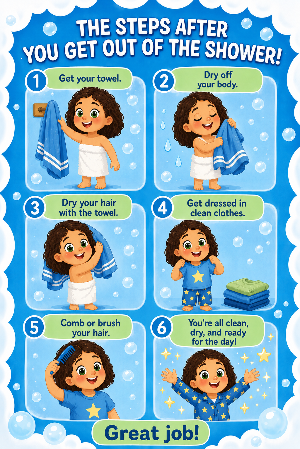 After the Shower Decal | Molly