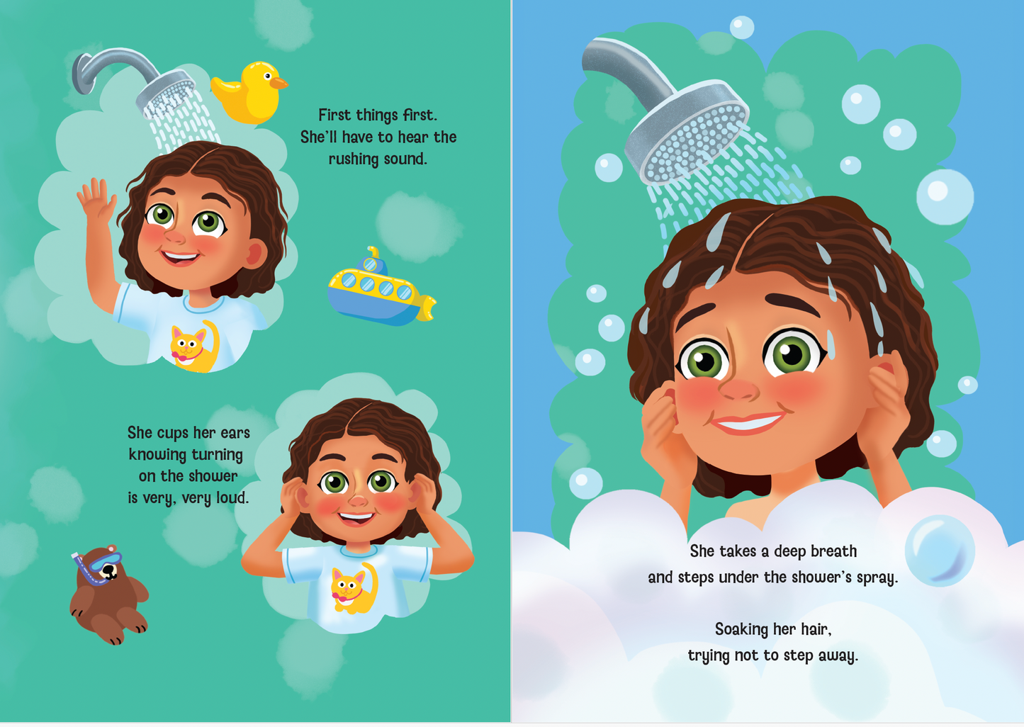 Amazing Molly and The Story of Shower Time (softcover)