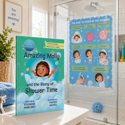 The Level 3 Learn to Shower Bundle (Molly decal)