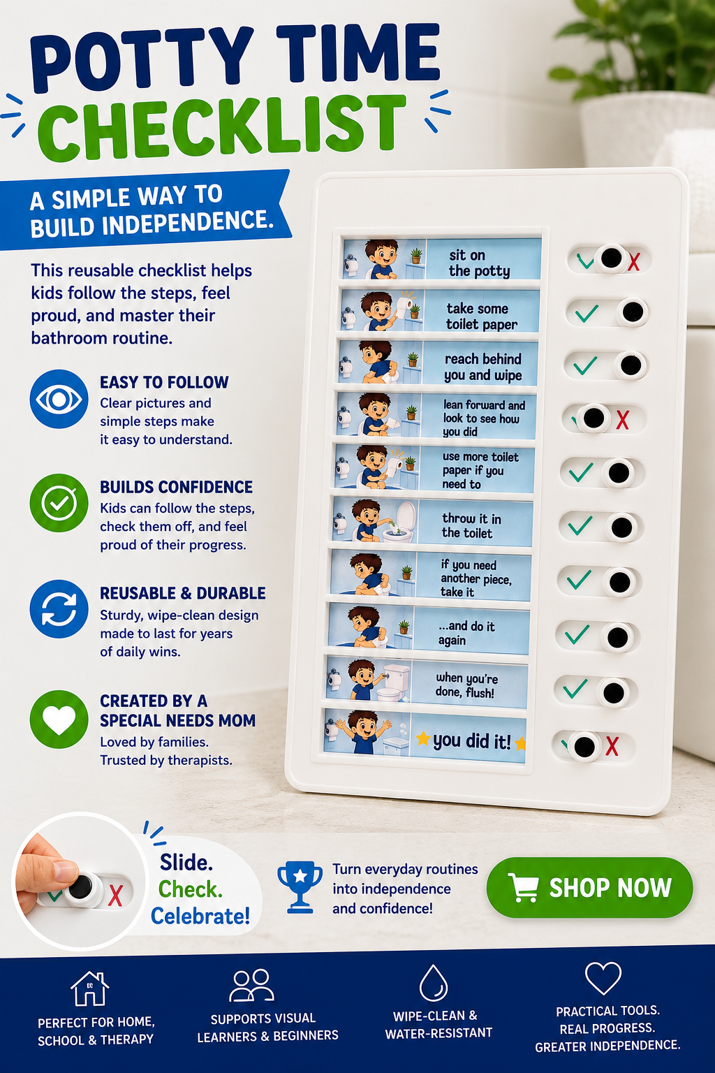 Potty Time Checklist