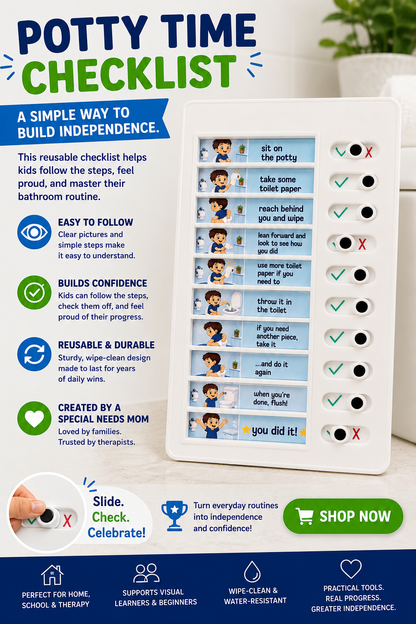Potty Time Checklist