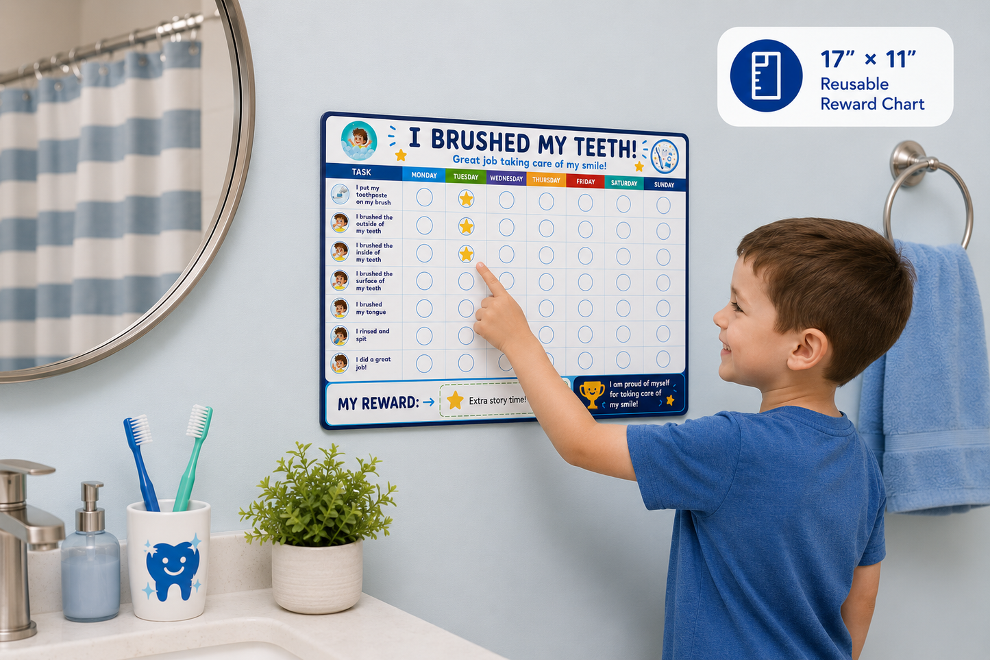 More Than a Reward Chart—A Complete Visual Learning System