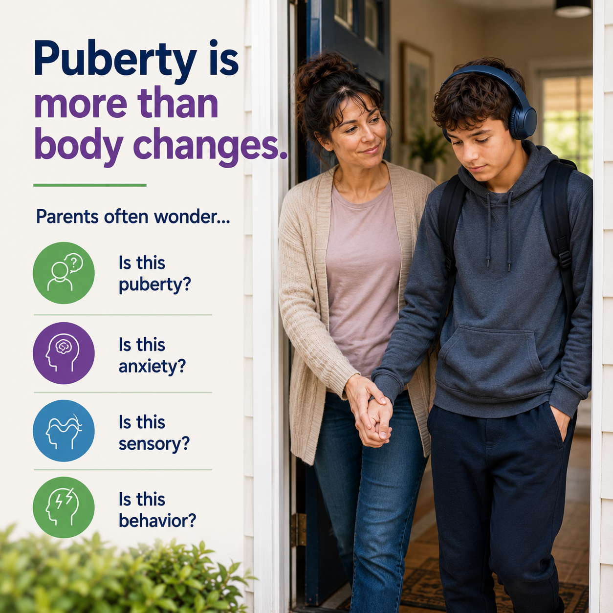 Autism & Puberty Workbook for Boys | Parent Guide