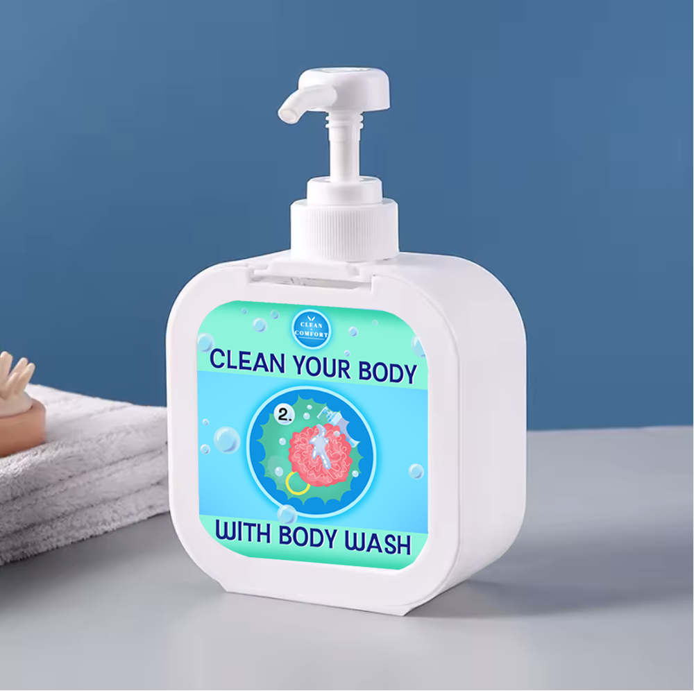 Shampoo + Body Wash Bottles