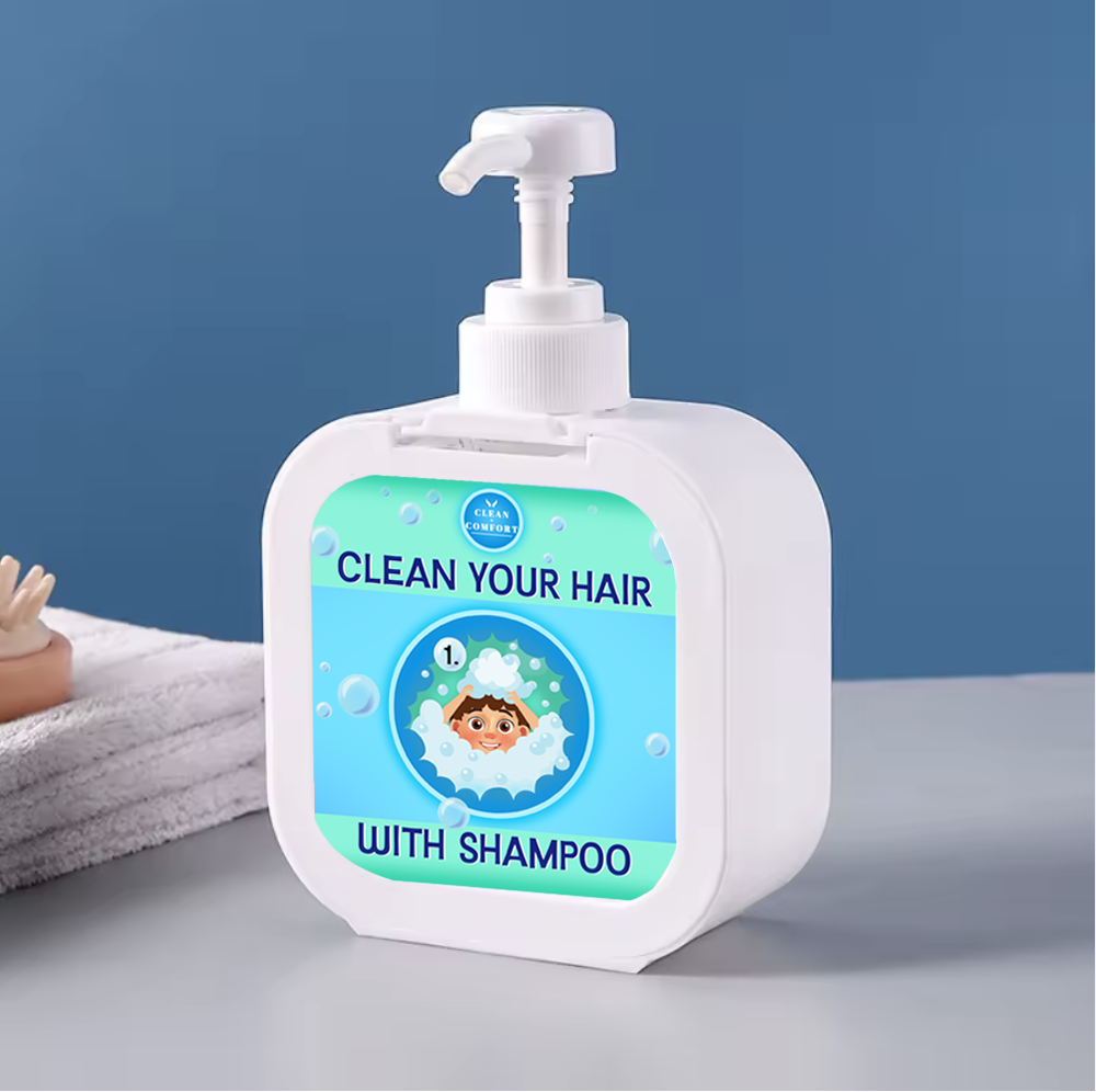 Shampoo + Body Wash Bottles