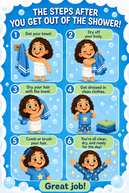After the Shower Decal | Molly
