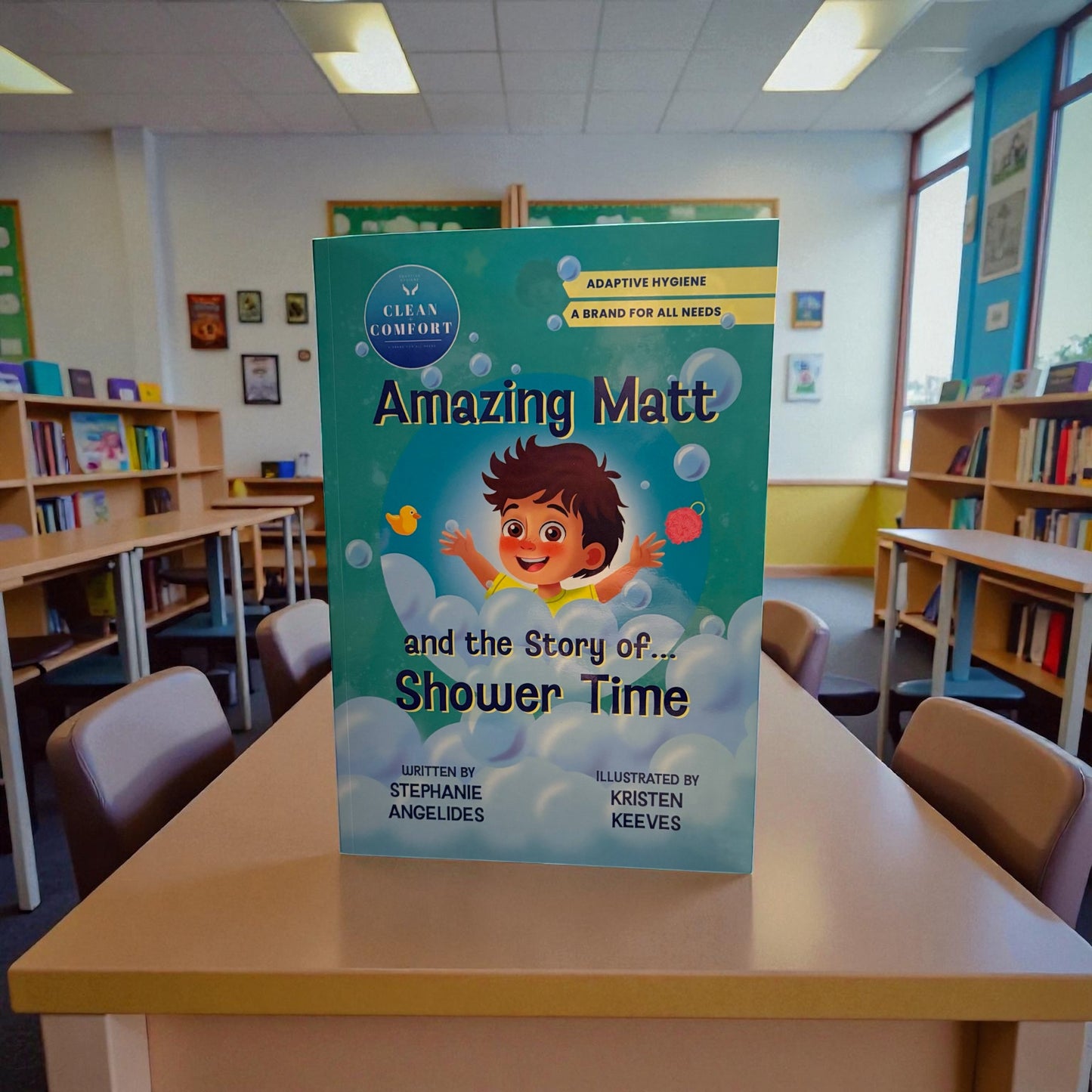 Amazing Matt and The Story of Shower Time (softcover)