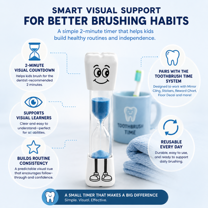 Toothbrush Time 2-Minute Routine Timer