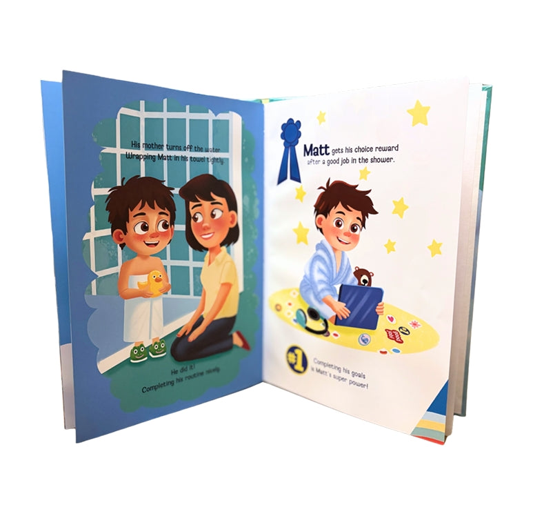 Amazing Matt and The Story of Shower Time (softcover)