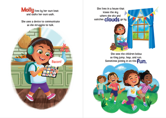 Amazing Molly and The Story of Shower Time (softcover)