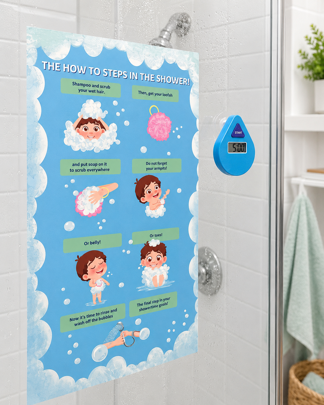 The Level 3 Learn to Shower Bundle (decal)