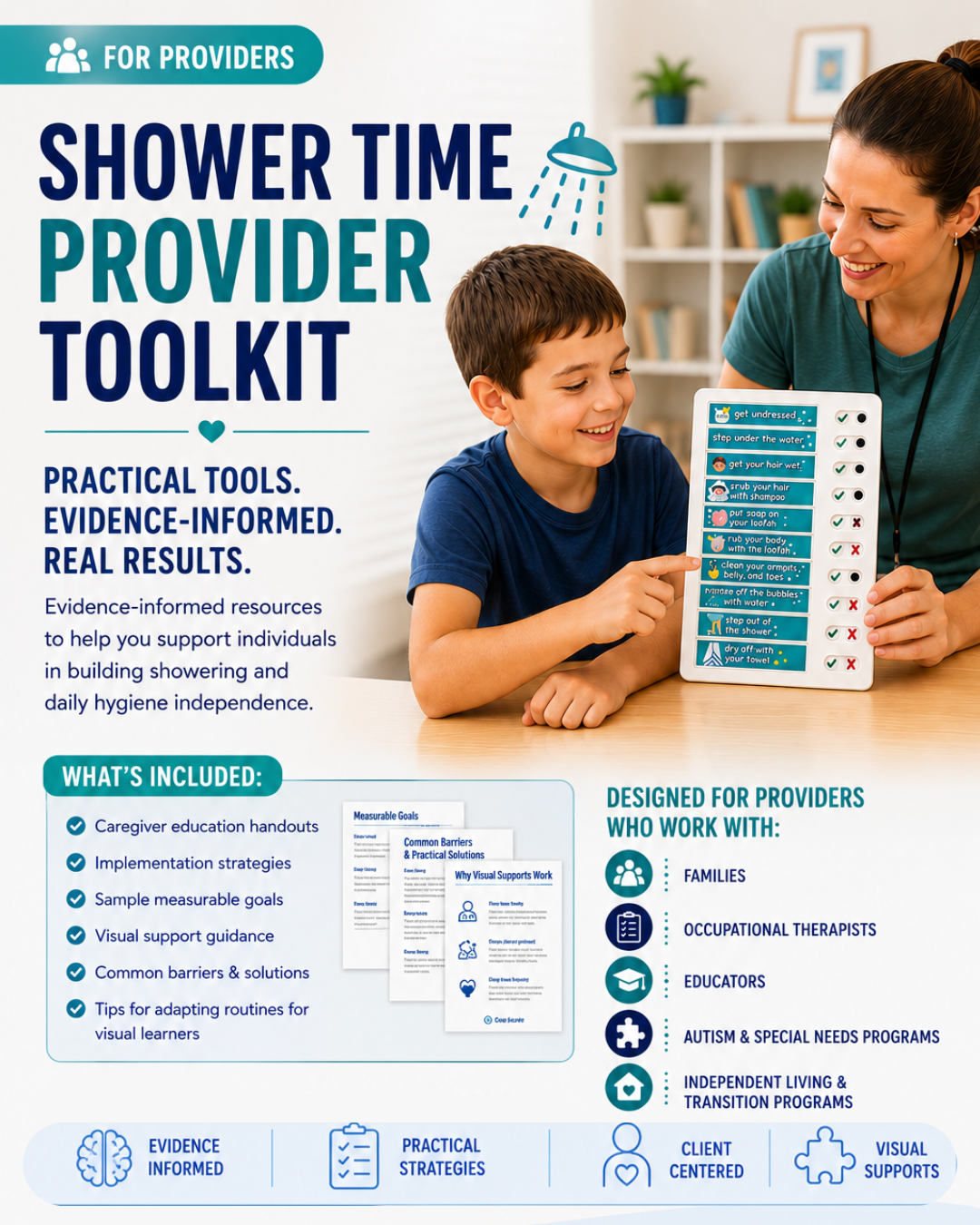 Shower Time Provider Toolkit