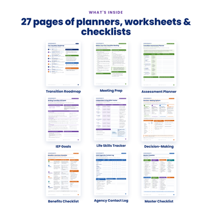 Special Education Transition Planning Workbook (Ages 14–22)
